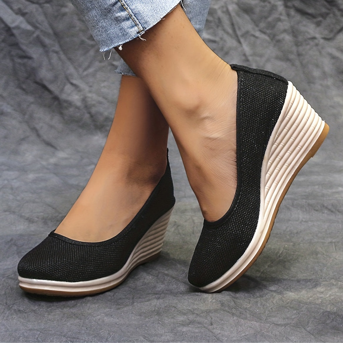 Sandrine™ – Airy Comfort Wedge Shoes