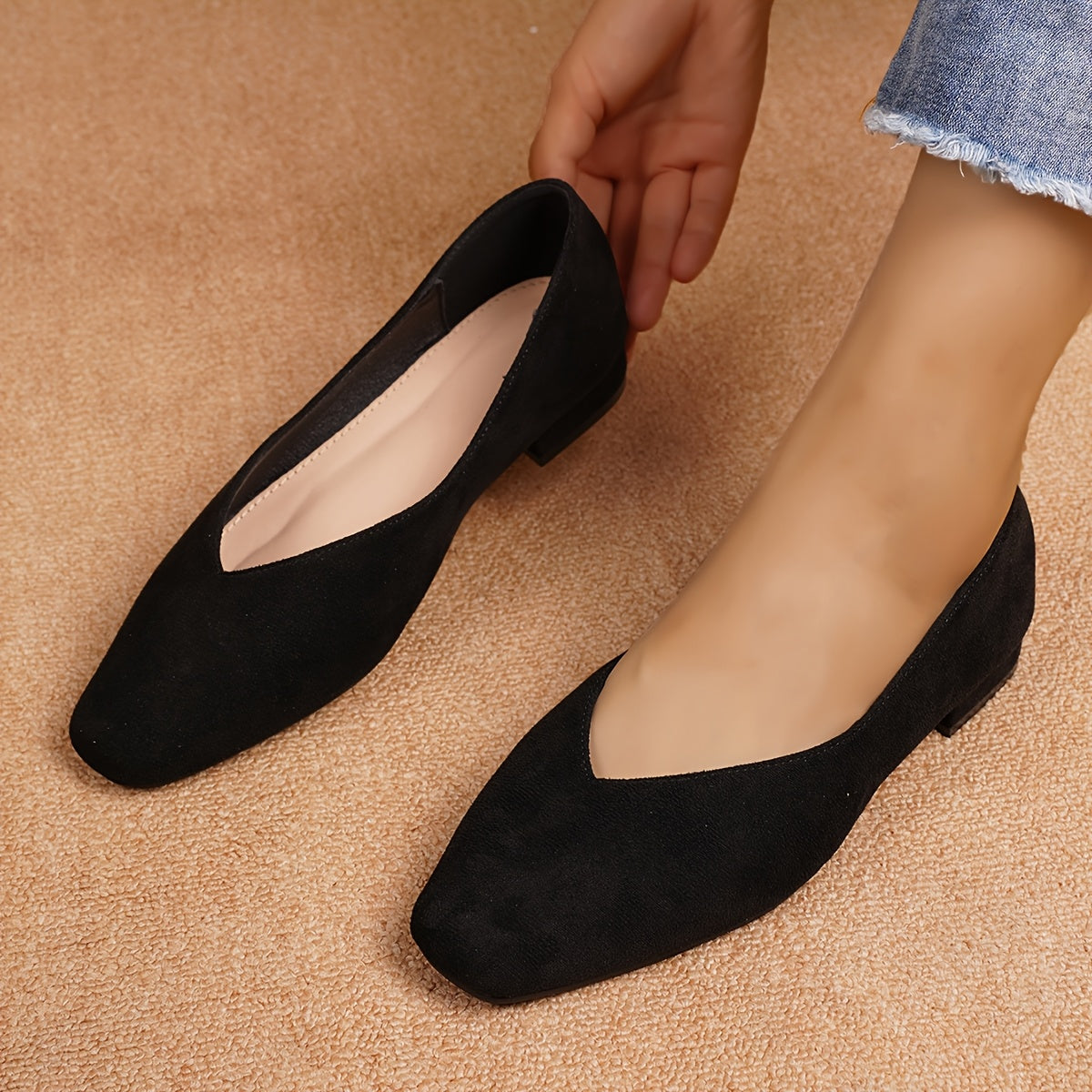 Anny™ | Cozy Low-Heel Comfort Shoes