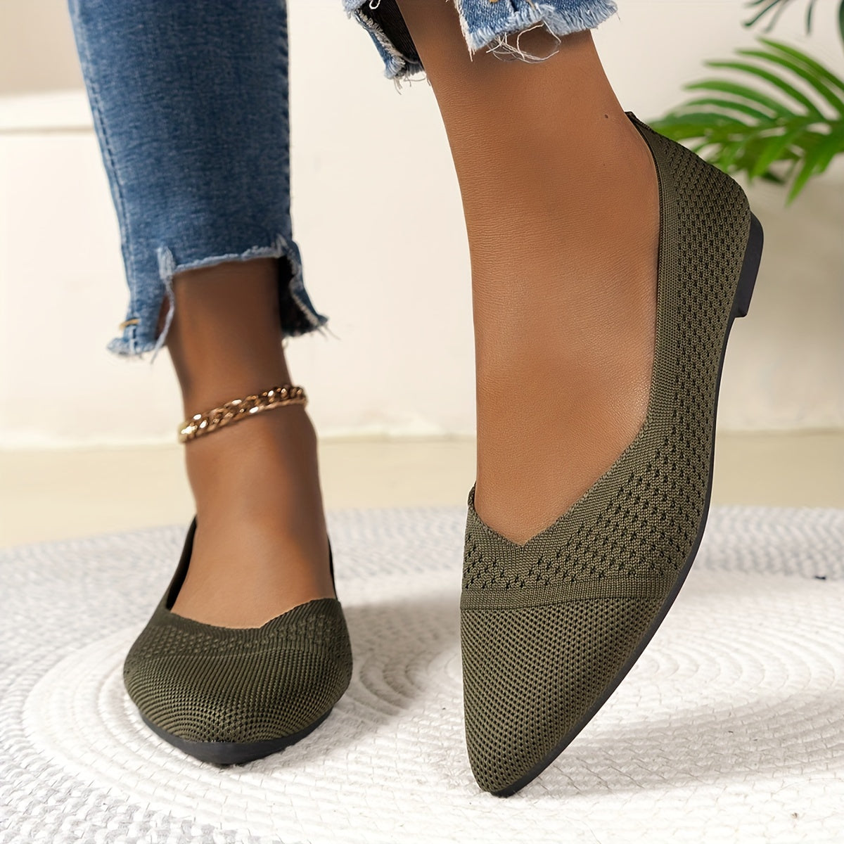 Monique™ – Comfortable and Breathable Ballet Flats
