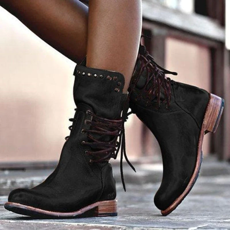 BREE™ | Chic Leather Ankle Boots