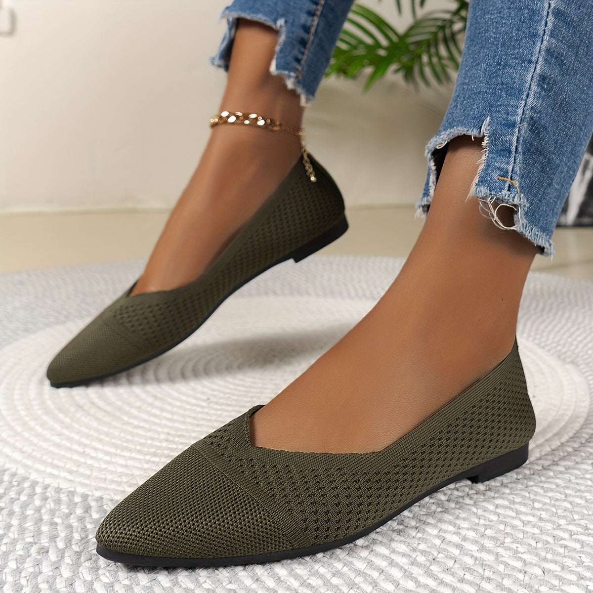 Monique™ – Comfortable and Breathable Ballet Flats