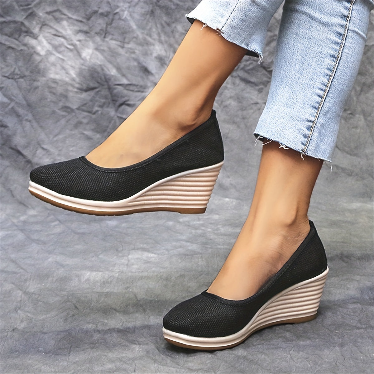 Sandrine™ – Airy Comfort Wedge Shoes