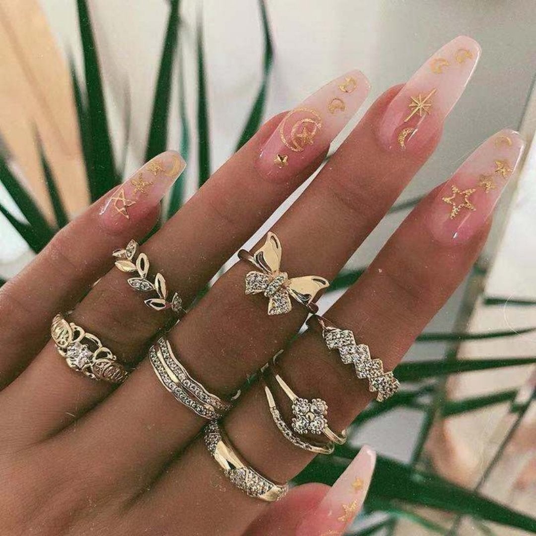 Deluxe Ring Set (8–12 Pieces)