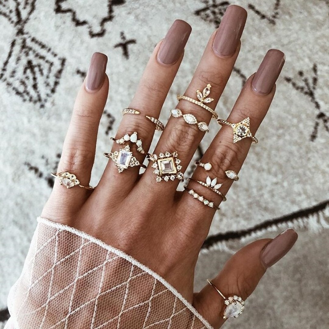 Deluxe Ring Set (8–12 Pieces)