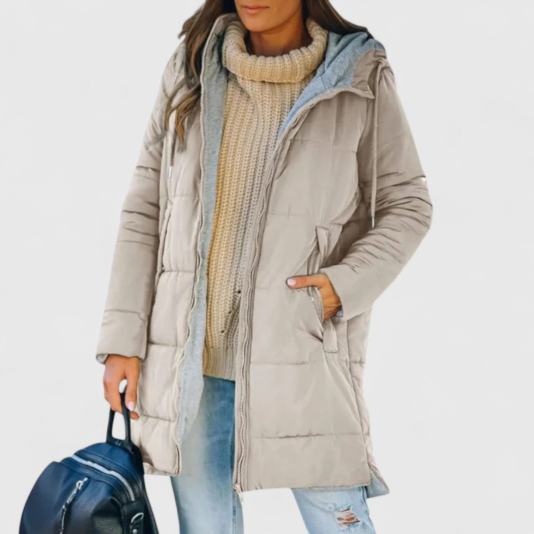 Ainsley - Relaxed Fit Hooded Jacket