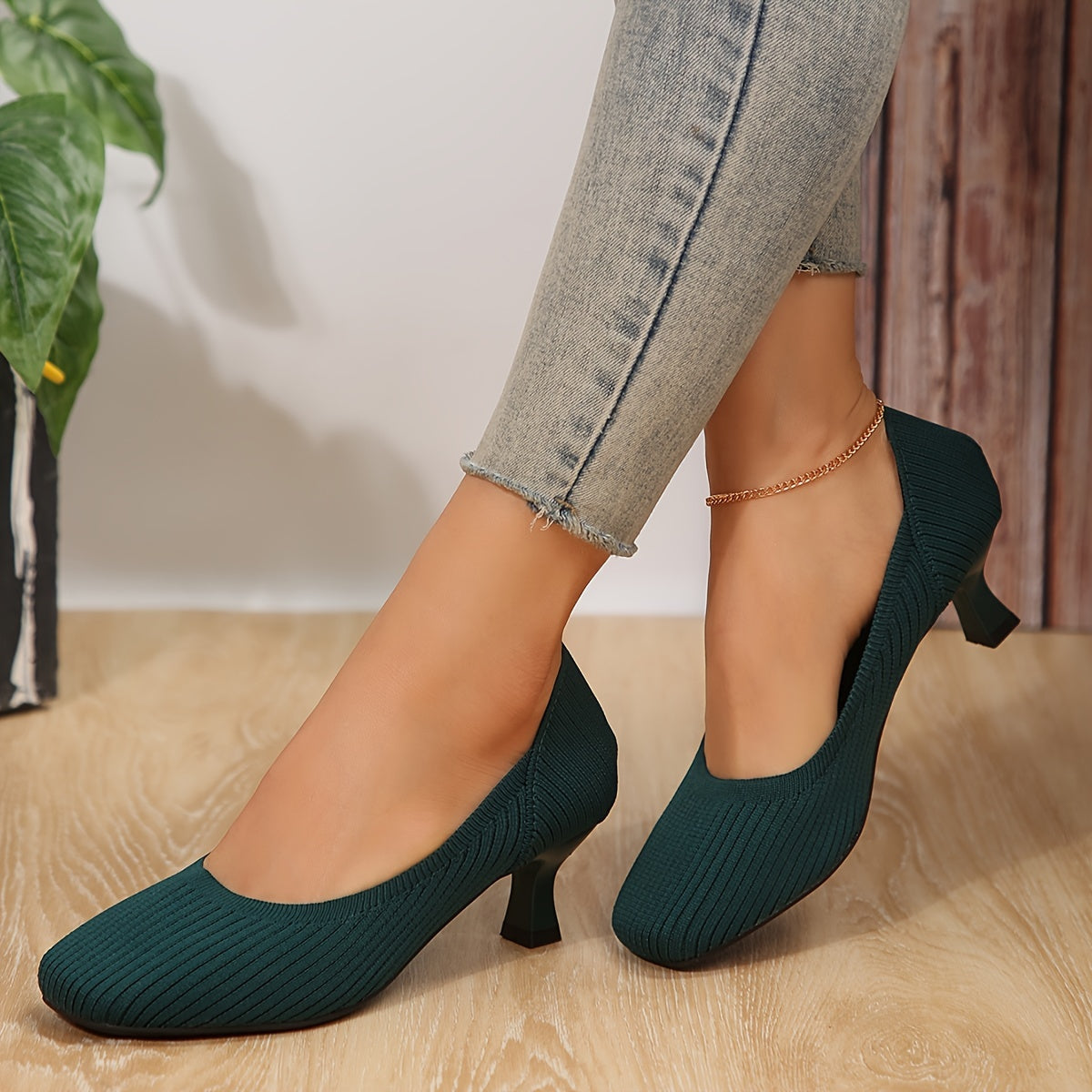 Ginette - Cozy Comfort Heels
