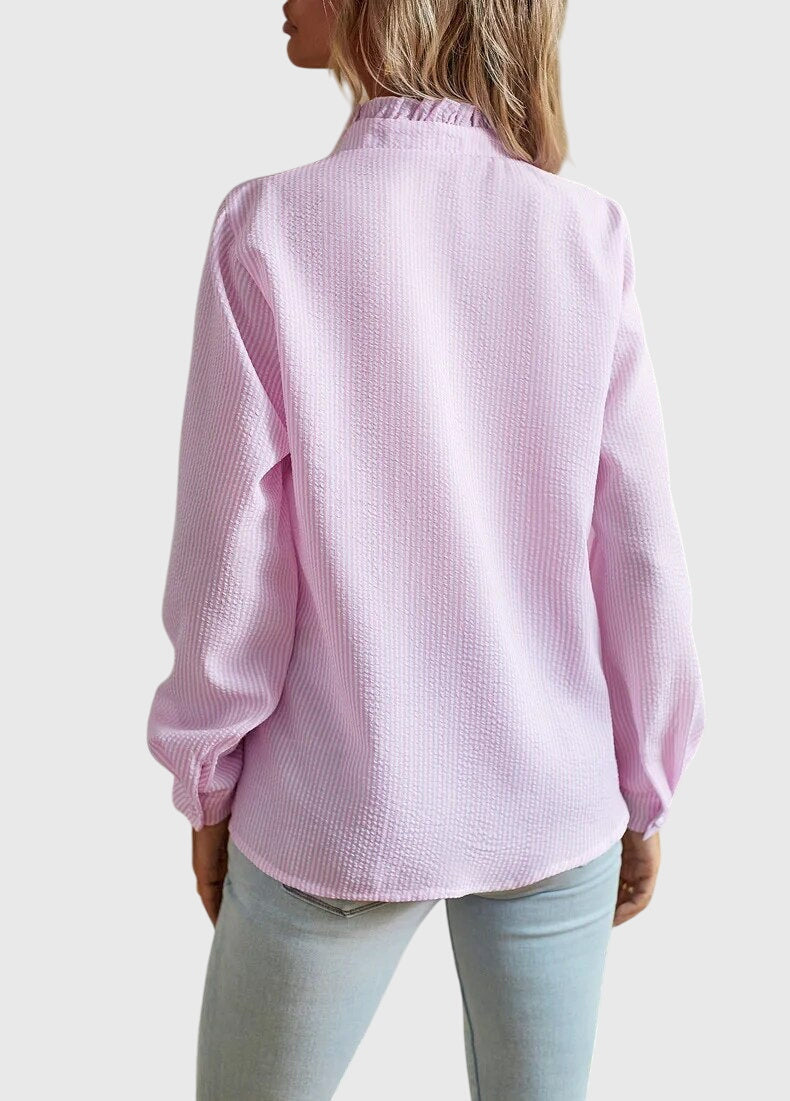 Alice - Long Sleeve Ruffle Top