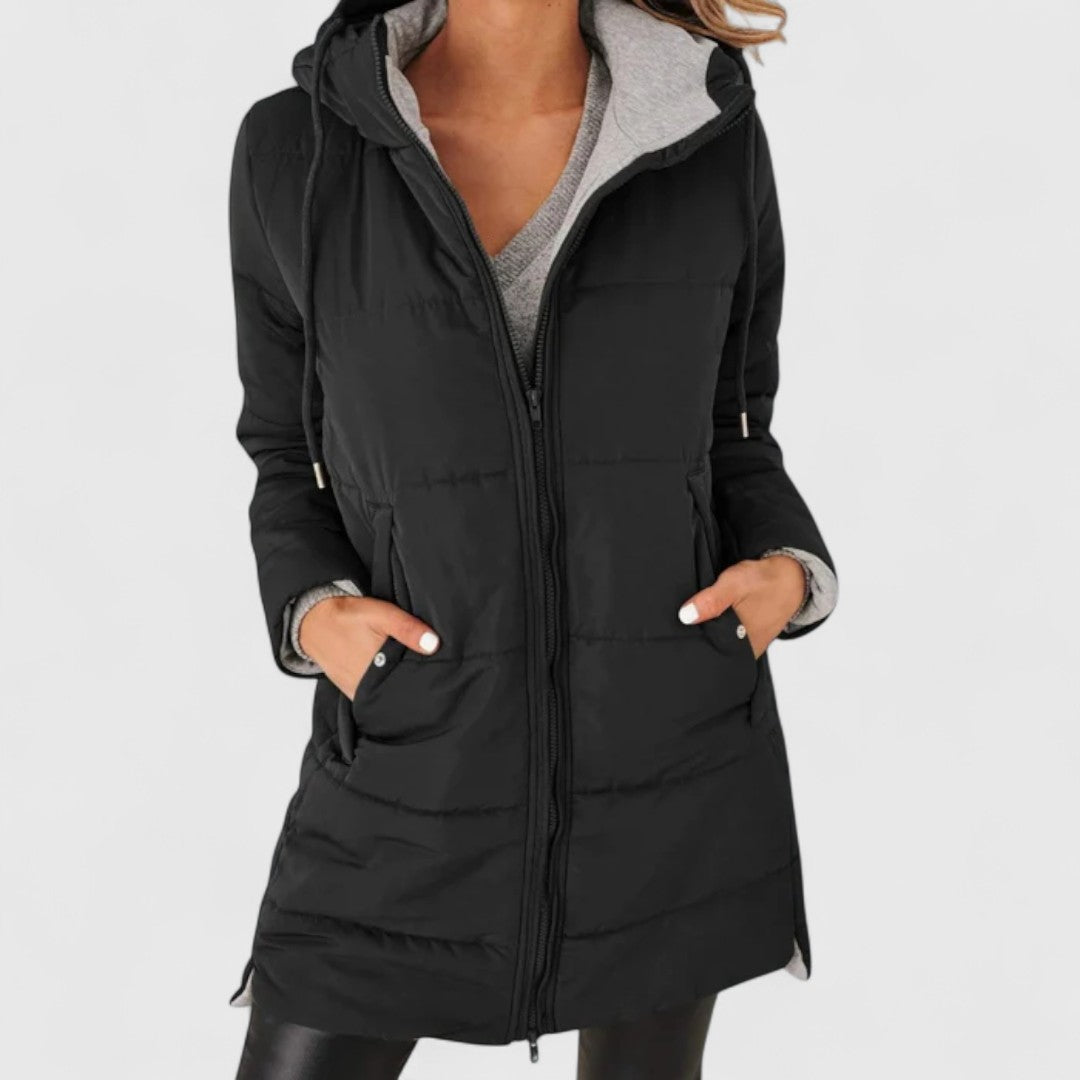 Ainsley - Relaxed Fit Hooded Jacket