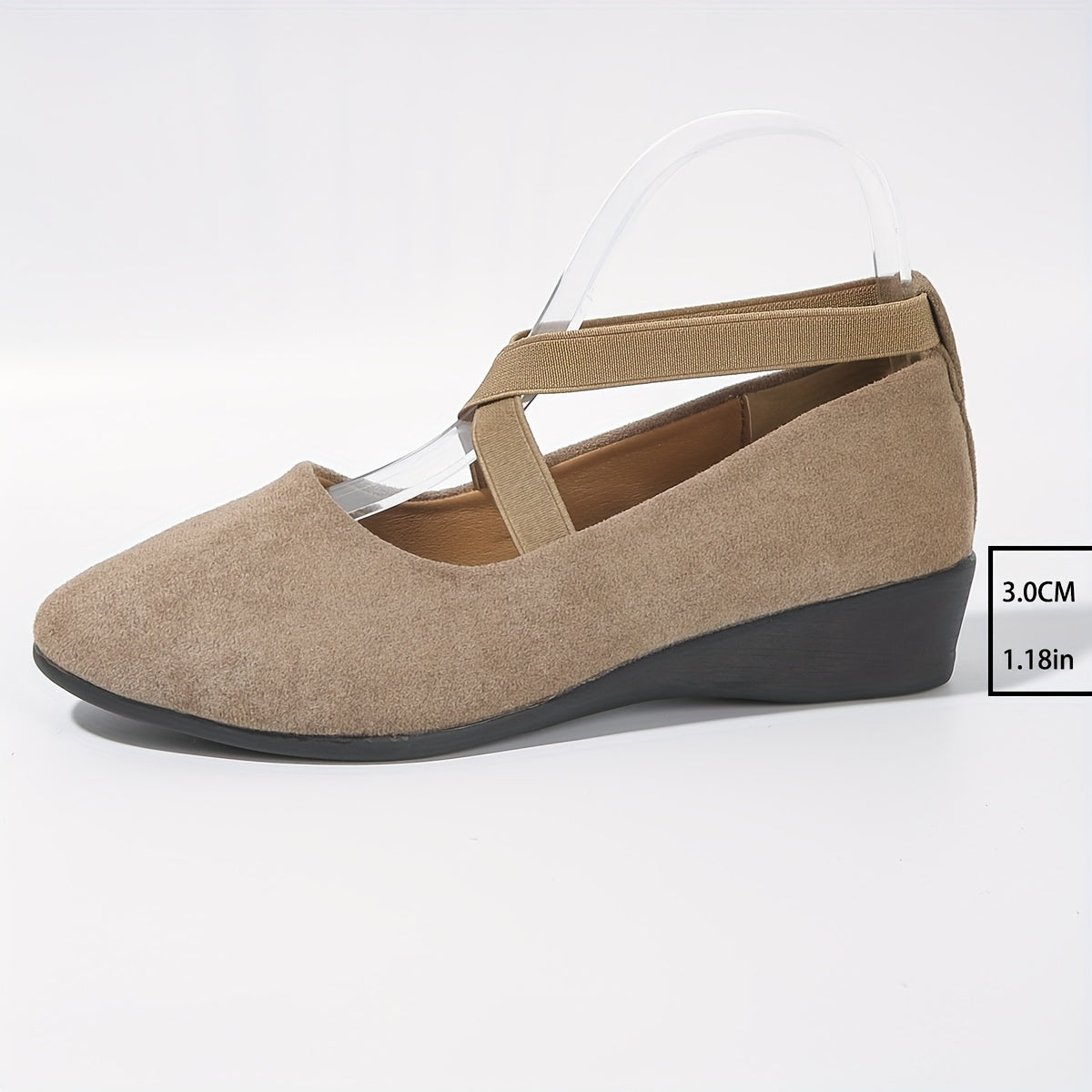 Élise® – Elegant Cross-Strap Ballerinas for Ultimate Comfort