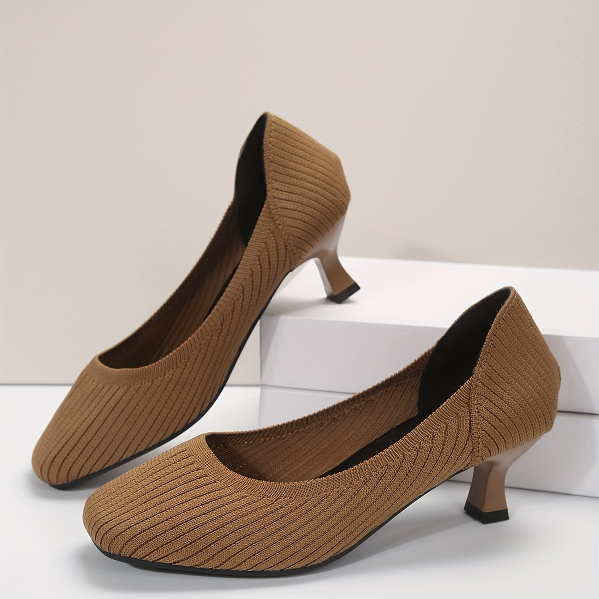 Ginette - Cozy Comfort Heels