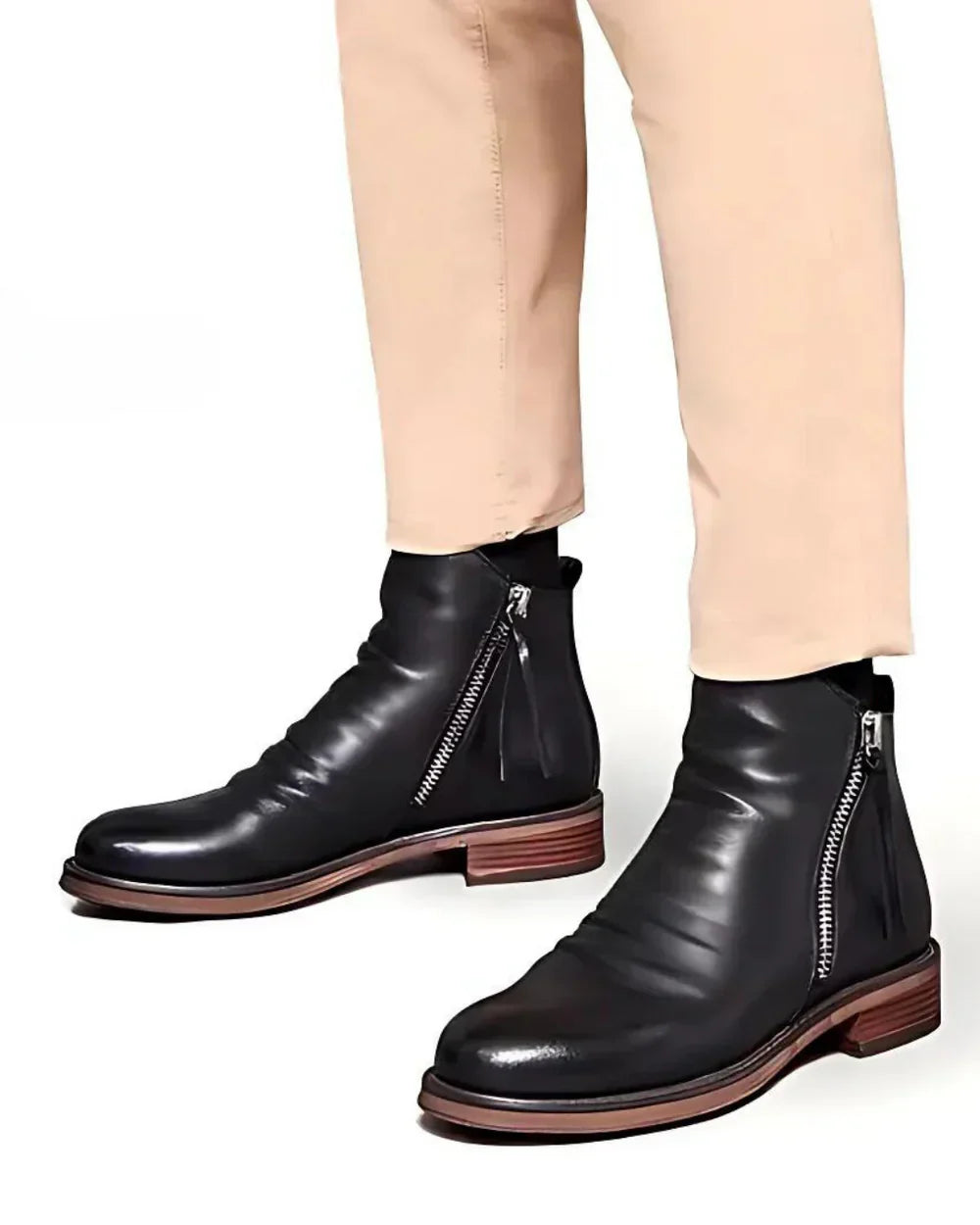 Fabrice™ - Side Zip Ankle Boots