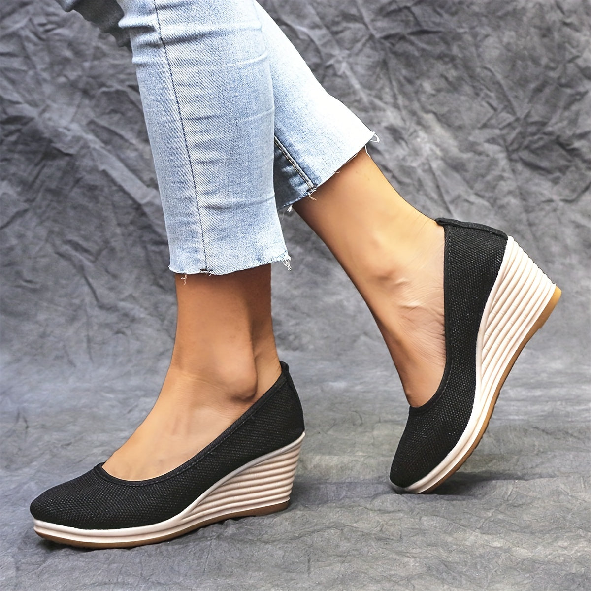 Sandrine™ – Airy Comfort Wedge Shoes
