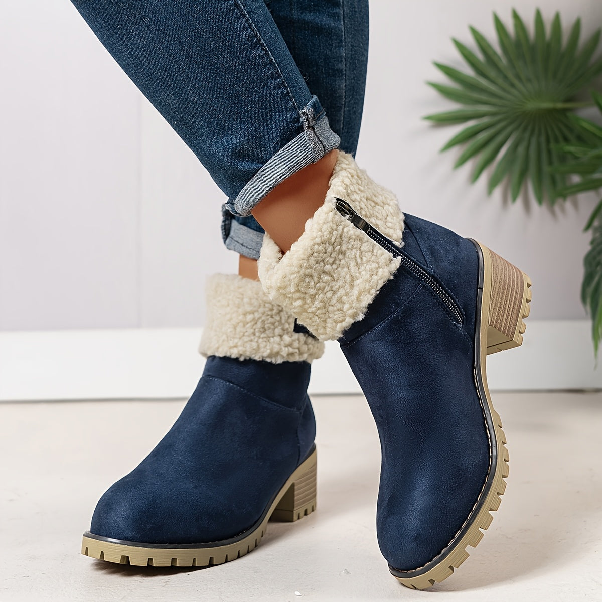 Ophélie | Cozy Chic Winter Ankle Boots