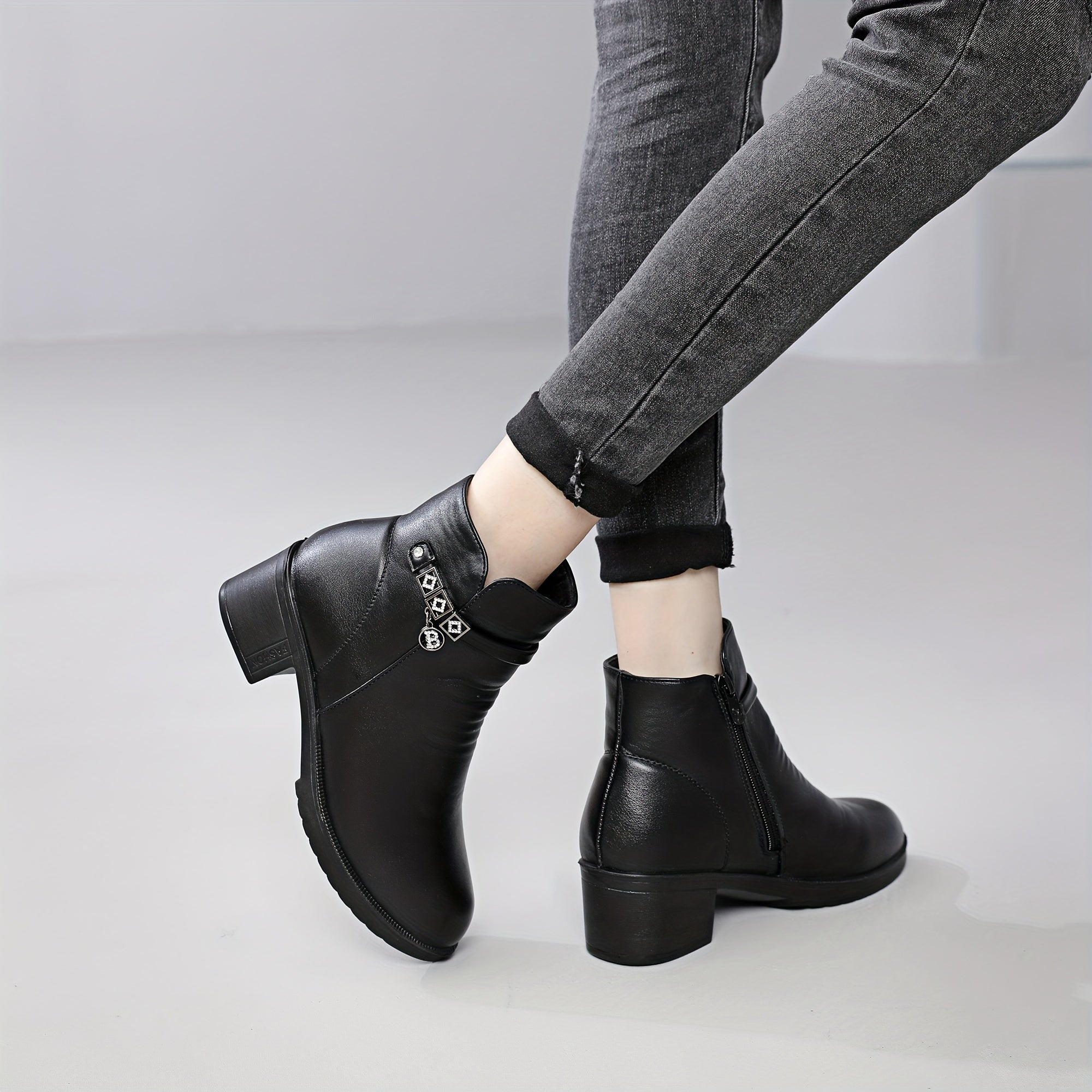 Noémie™ – Cozy Winter Ankle Boots