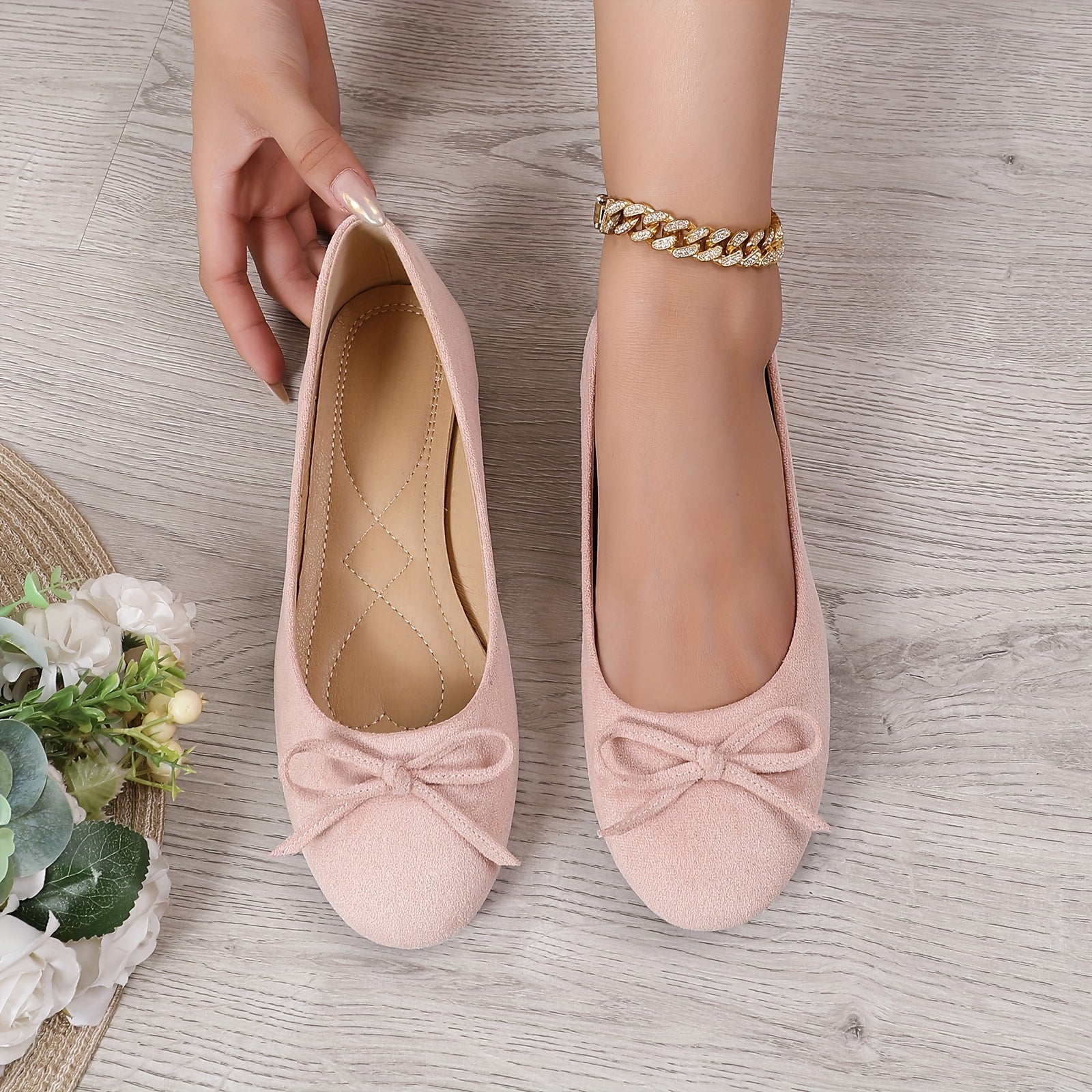Roselyne | Graceful and Comfortable Ballerina Flats