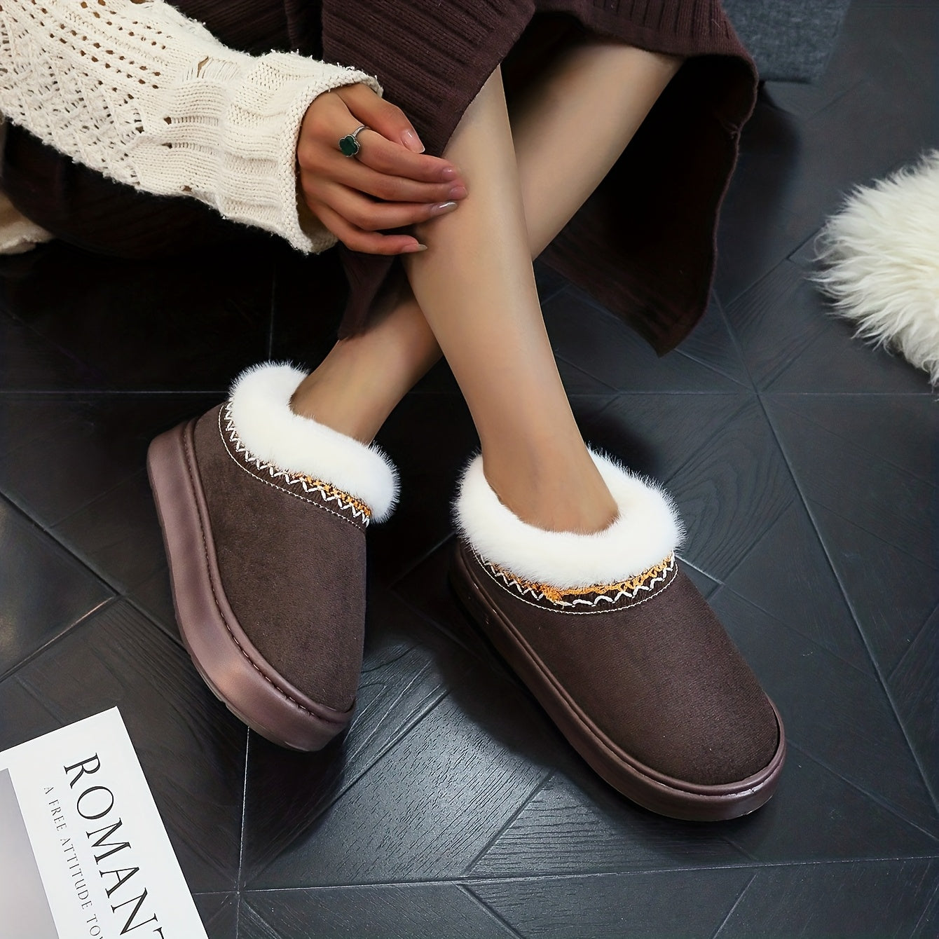Élianne | Cozy Comfort Slippers