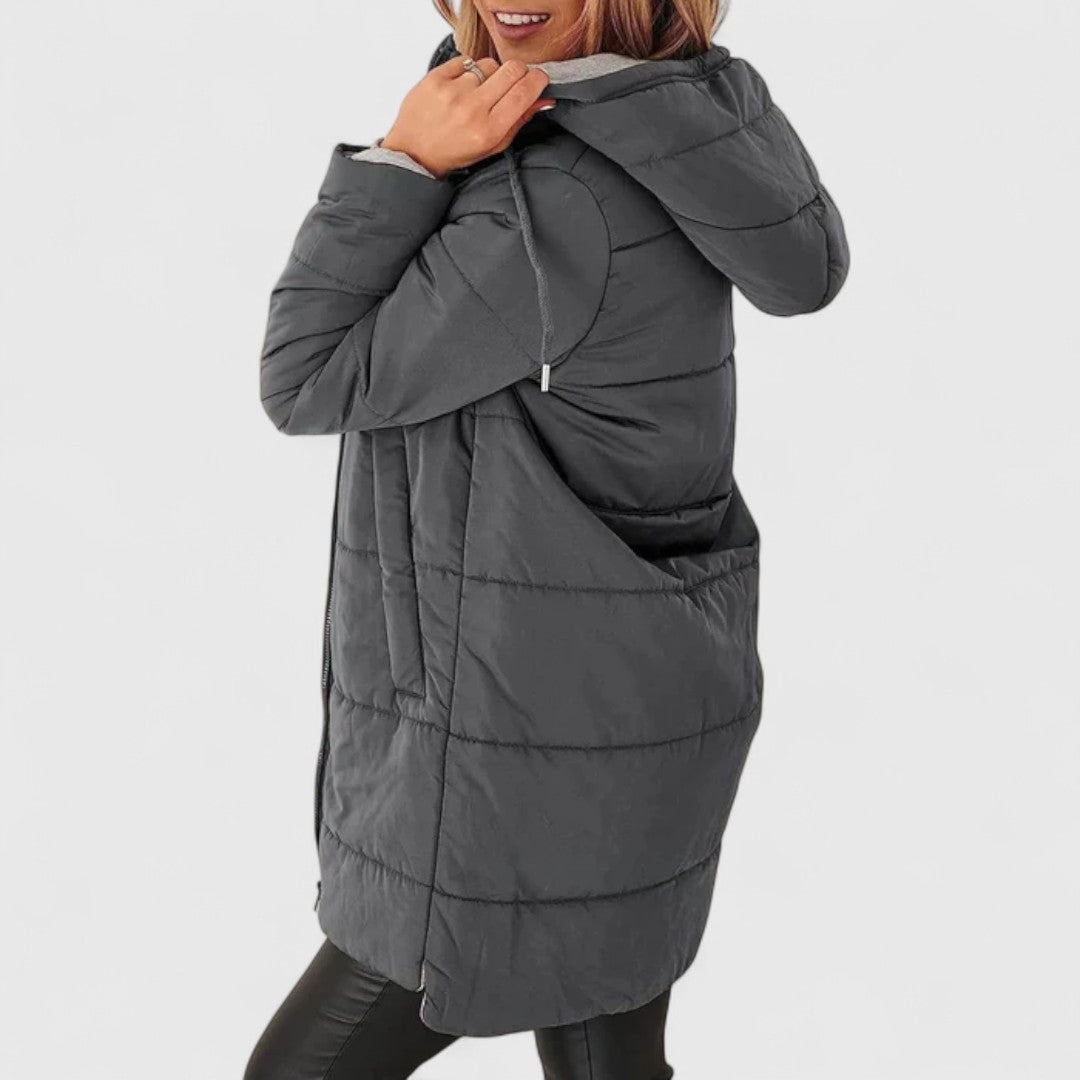 Ainsley - Relaxed Fit Hooded Jacket