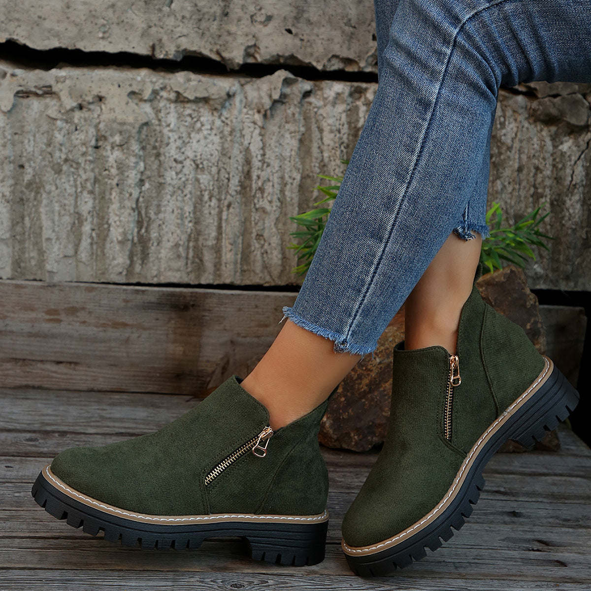 Amaya™ - Casual Comfort Ankle Boots for Everyday Wear