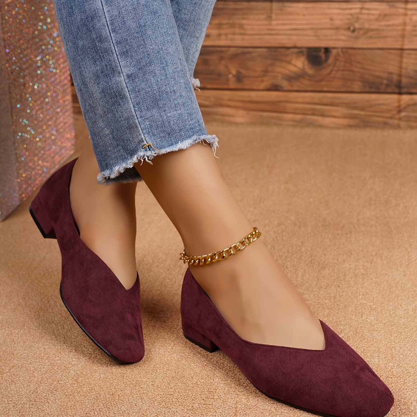 Anny™ | Cozy Low-Heel Comfort Shoes