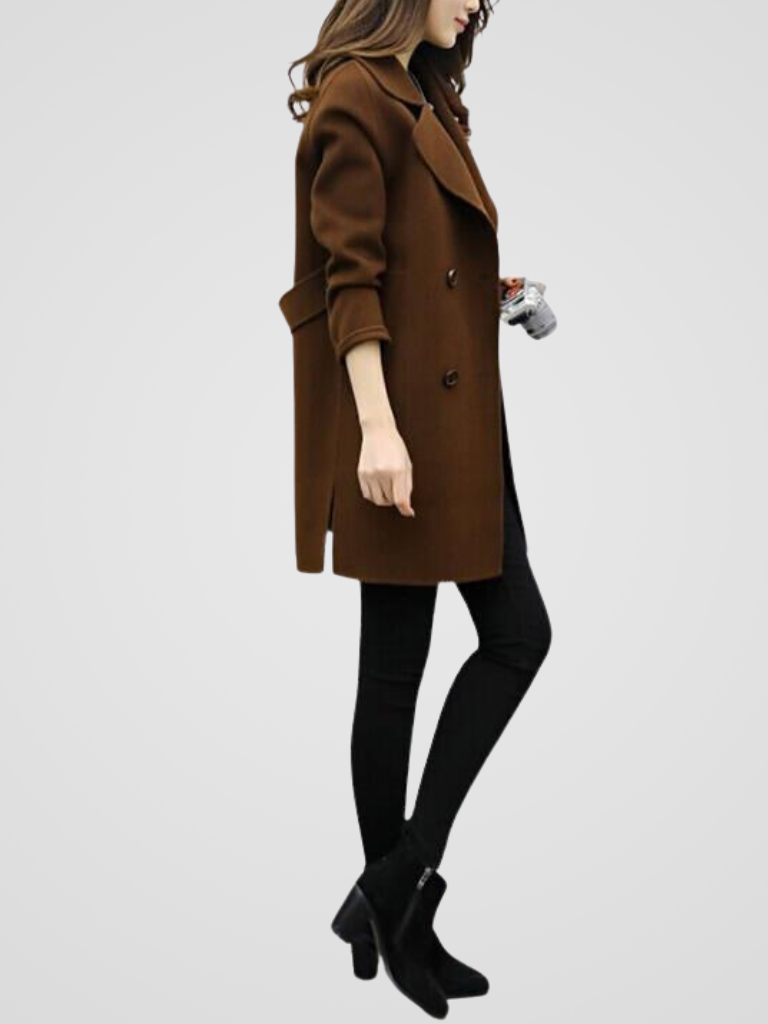 Edna – Classic Winter Coat for Timeless Elegance