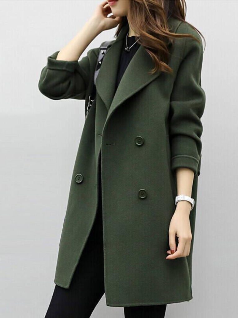 Edna – Classic Winter Coat for Timeless Elegance