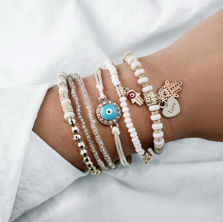 Hamsa Charm Bracelet Collection