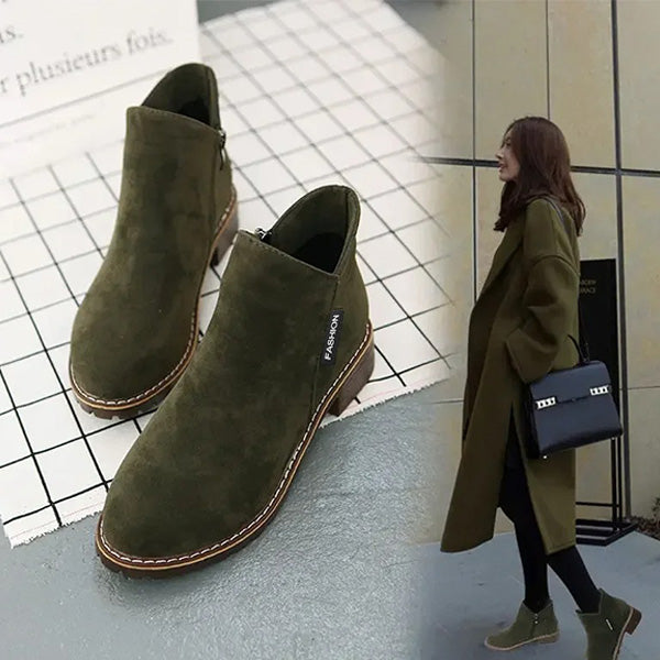 Carmen™ | Stylish and Cozy Women's Ankle Boots