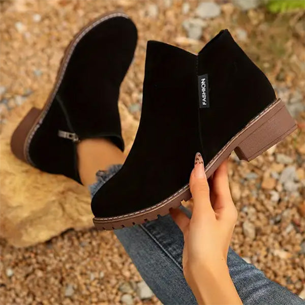 Carmen™ | Stylish and Cozy Women's Ankle Boots
