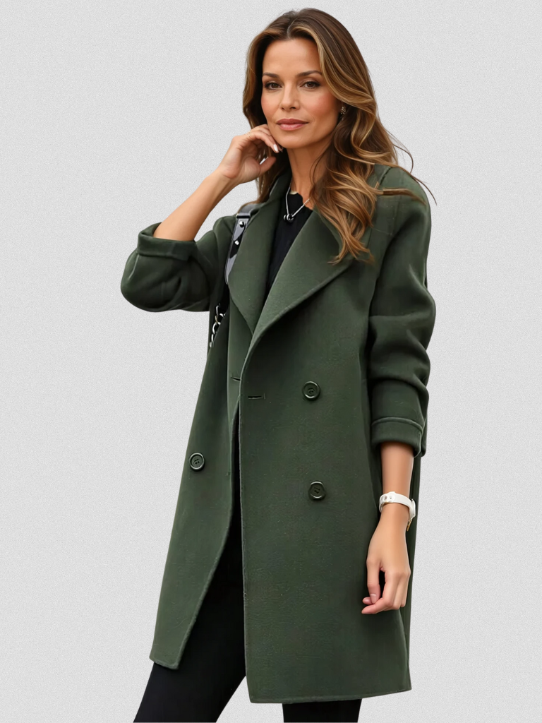 Edna – Classic Winter Coat for Timeless Elegance