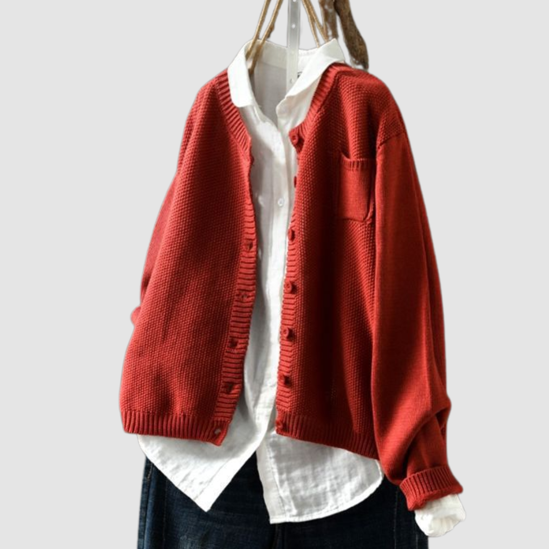 Amanda - Soft Knit Cardigan for Ultimate Comfort