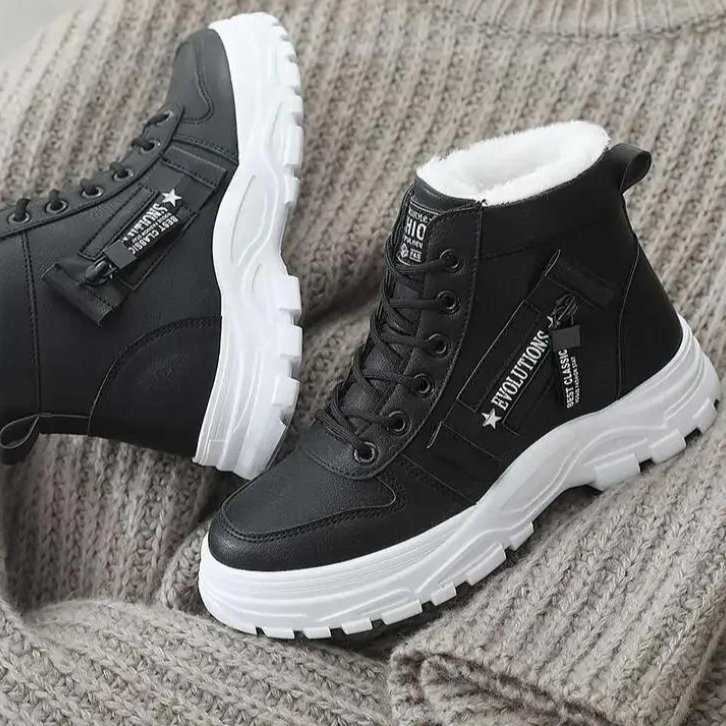 Anne | Fleece-Lined High Boots