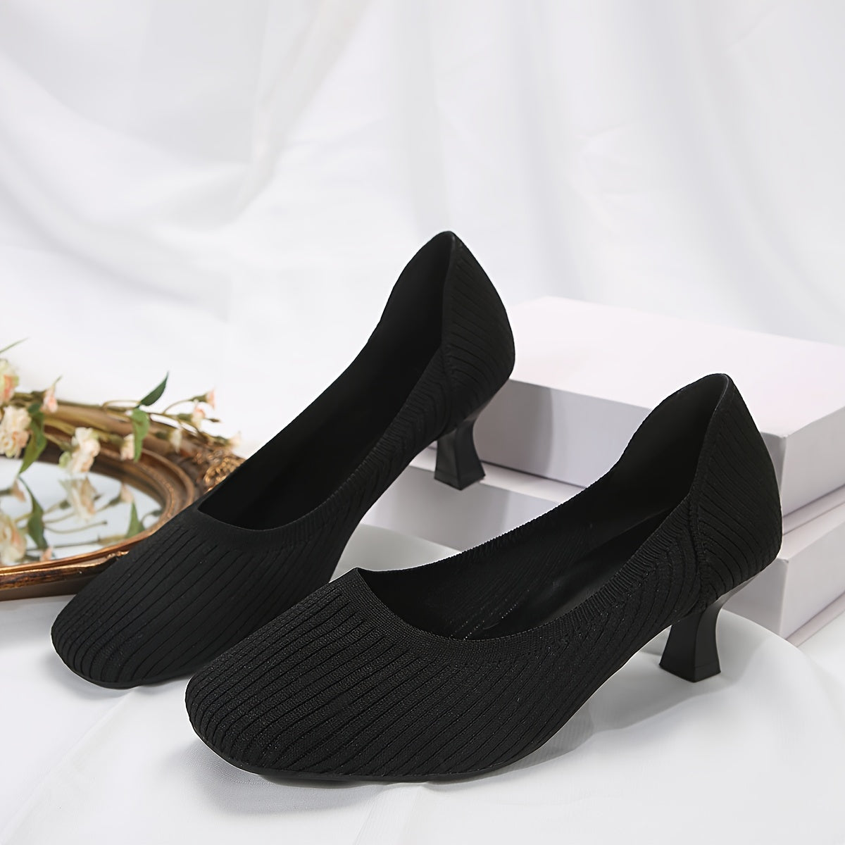 Ginette - Cozy Comfort Heels