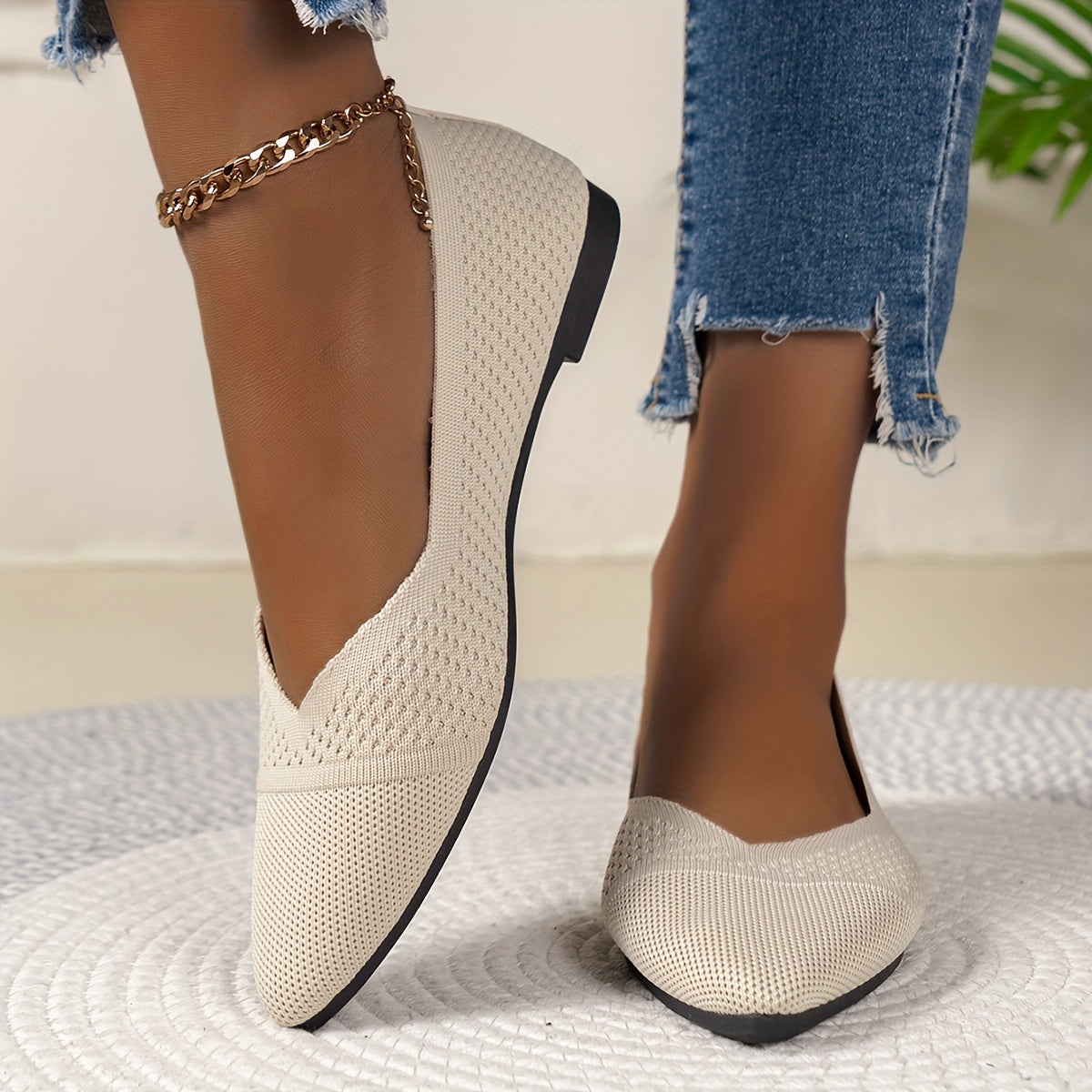 Monique™ – Comfortable and Breathable Ballet Flats