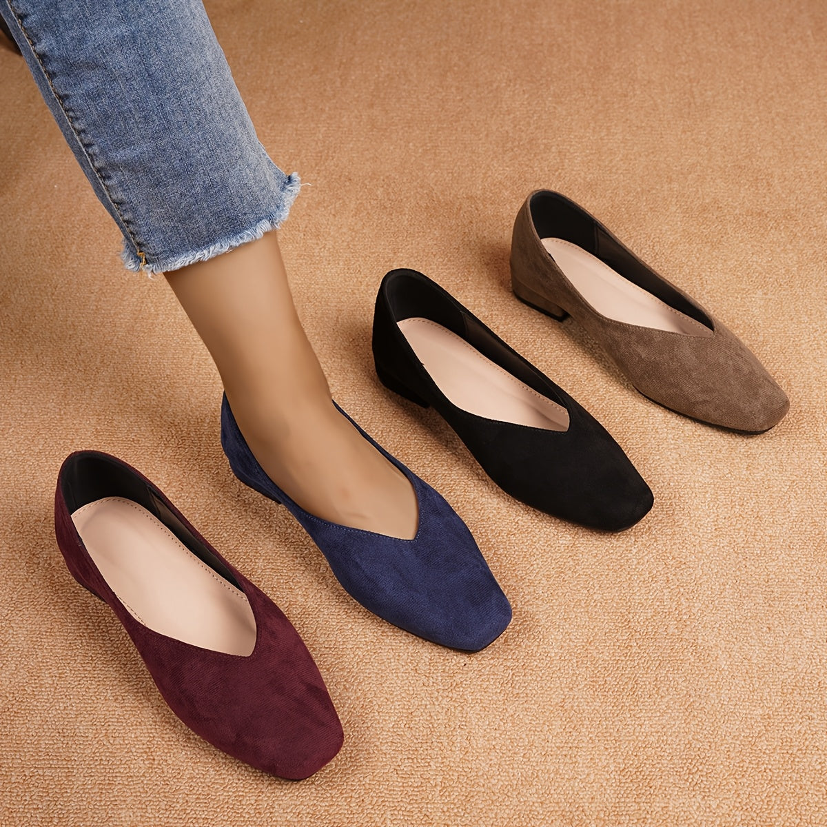 Anny™ | Cozy Low-Heel Comfort Shoes