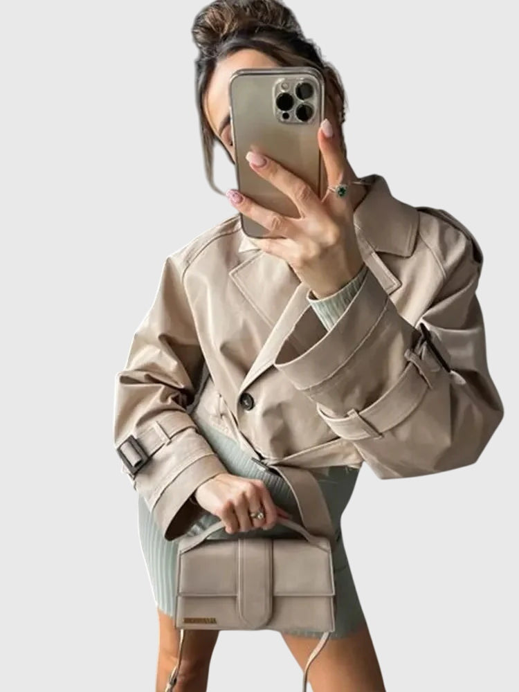 Claire | Short Trench Coat
