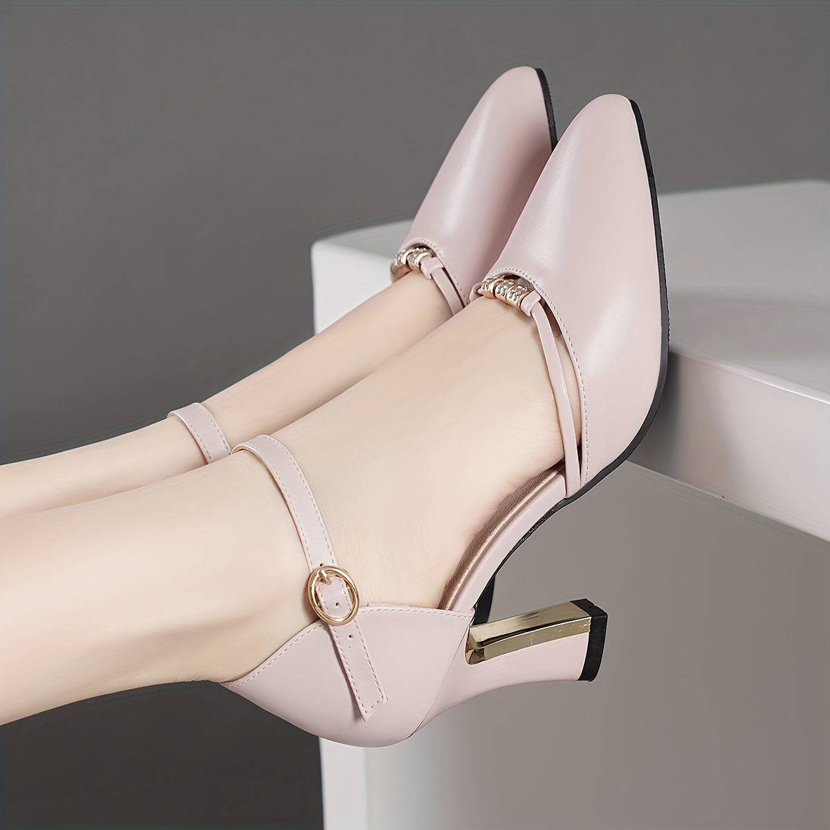 Ornella | Elegant Strappy Sparkling Heels