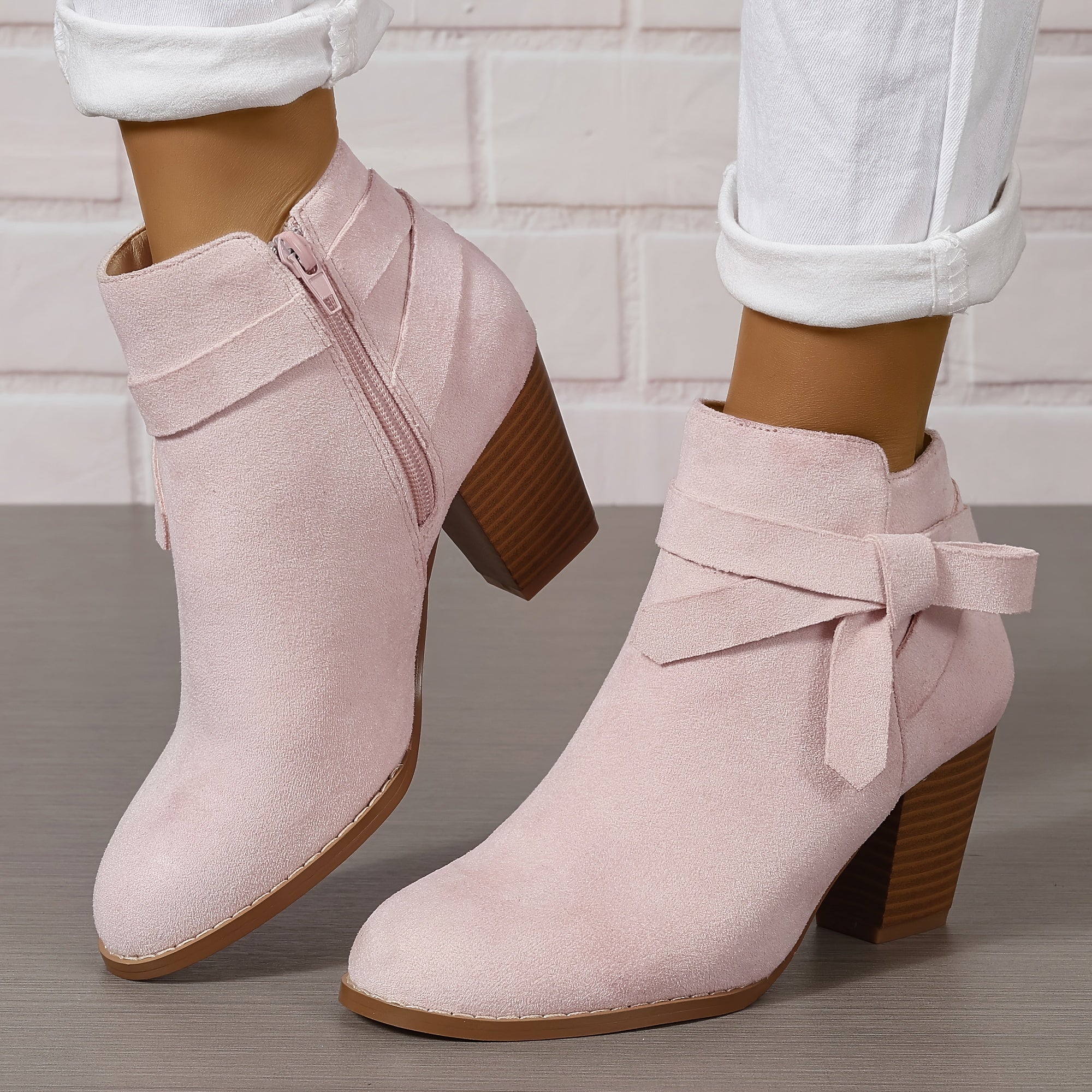 Léa | Chic Ankle Boots with Sturdy Heel