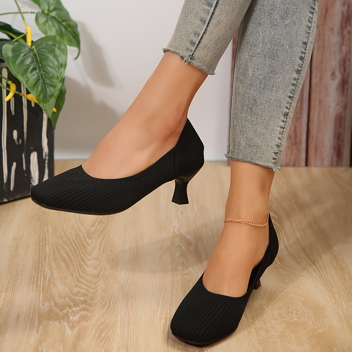 Ginette - Cozy Comfort Heels