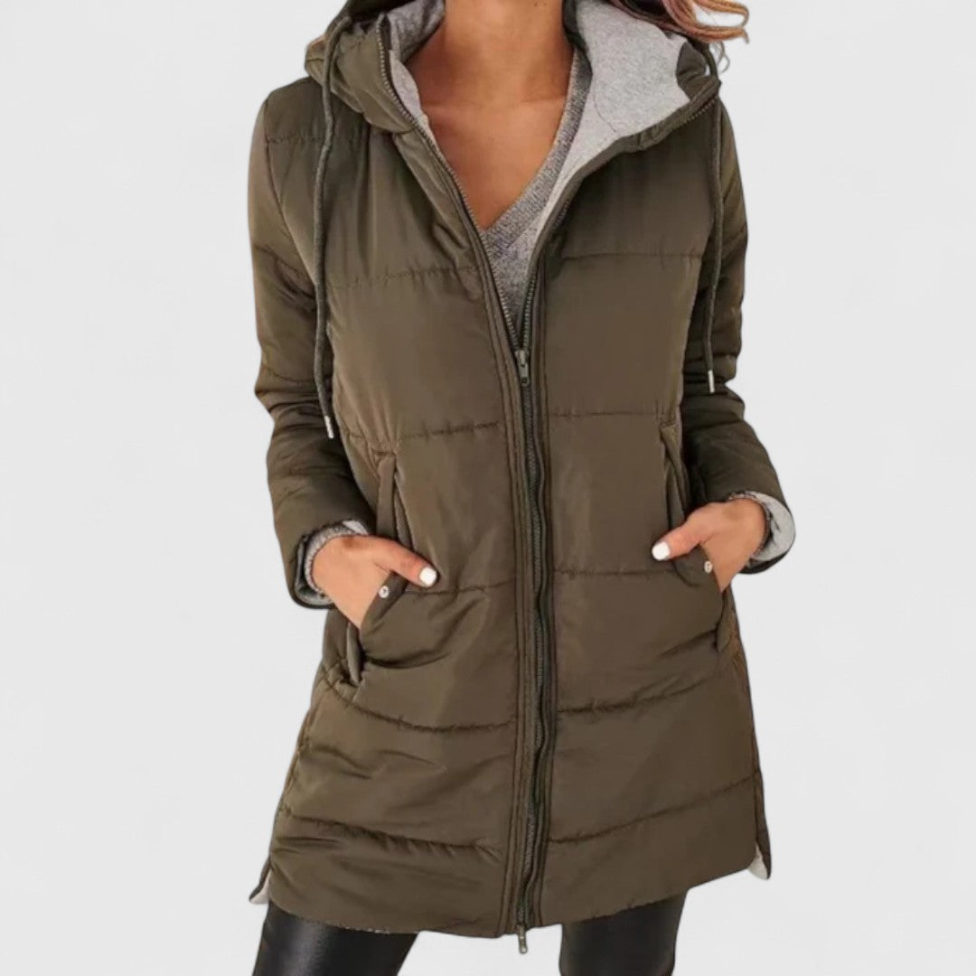 Ainsley - Relaxed Fit Hooded Jacket