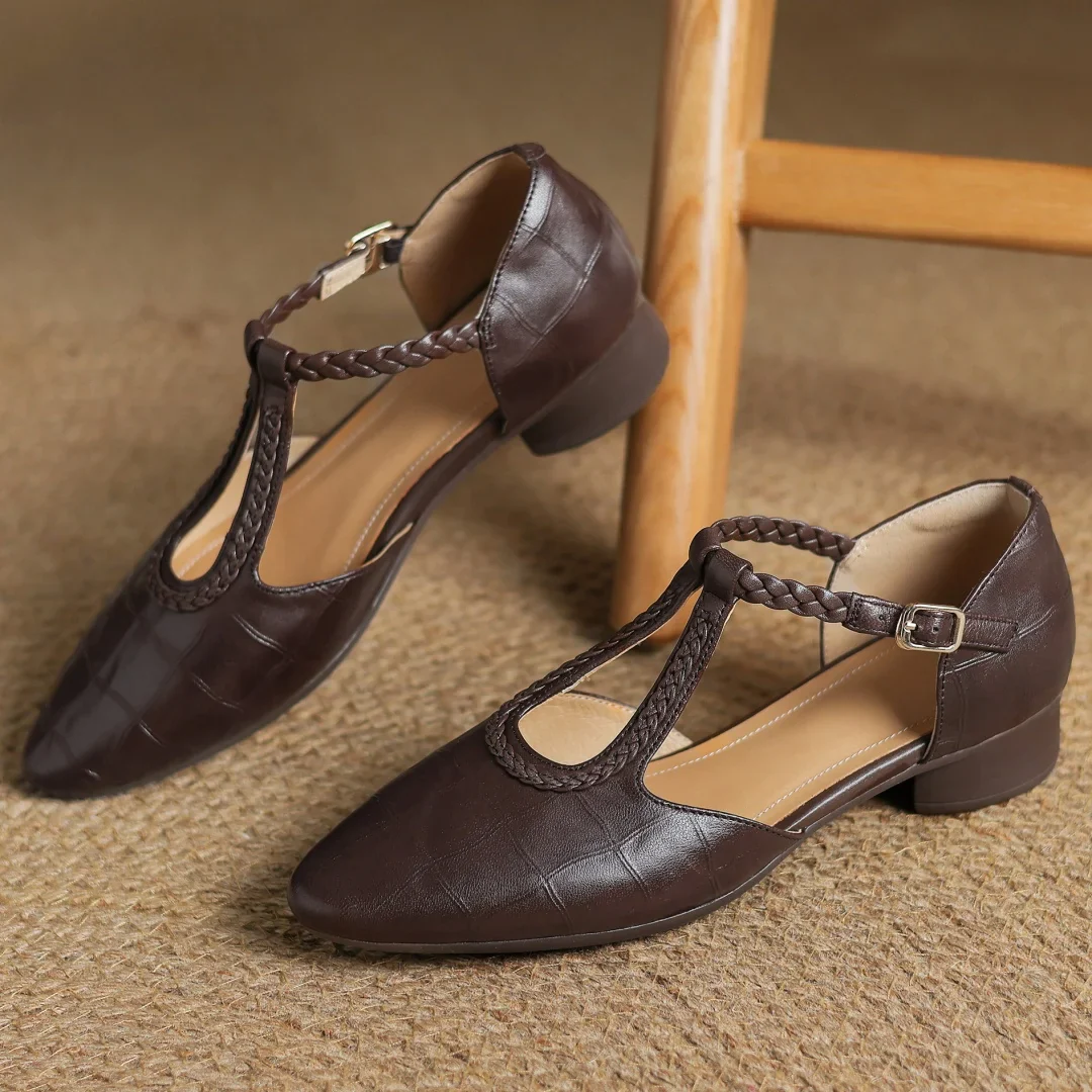 Elena™ Premium Edition – Luxurious Leather Shoes for Ultimate Comfort