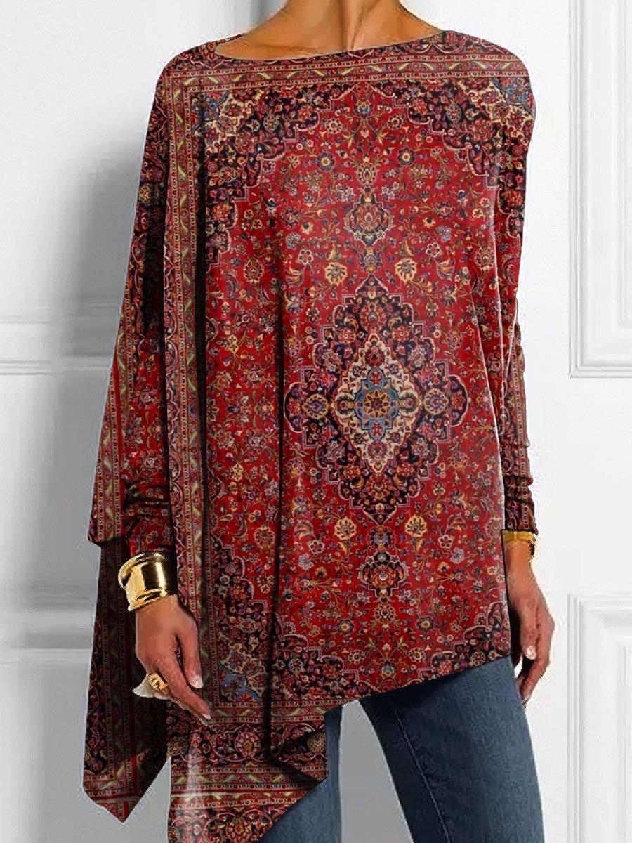 Amanda - Elegant Boatneck Blouse