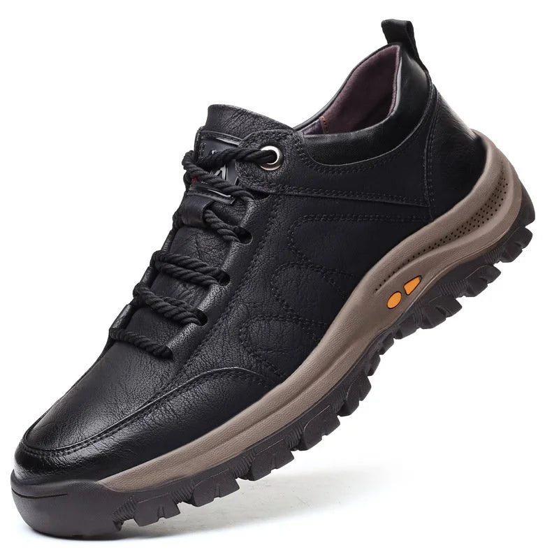 Arthur - Hand-Embroidered Casual Leather Footwear