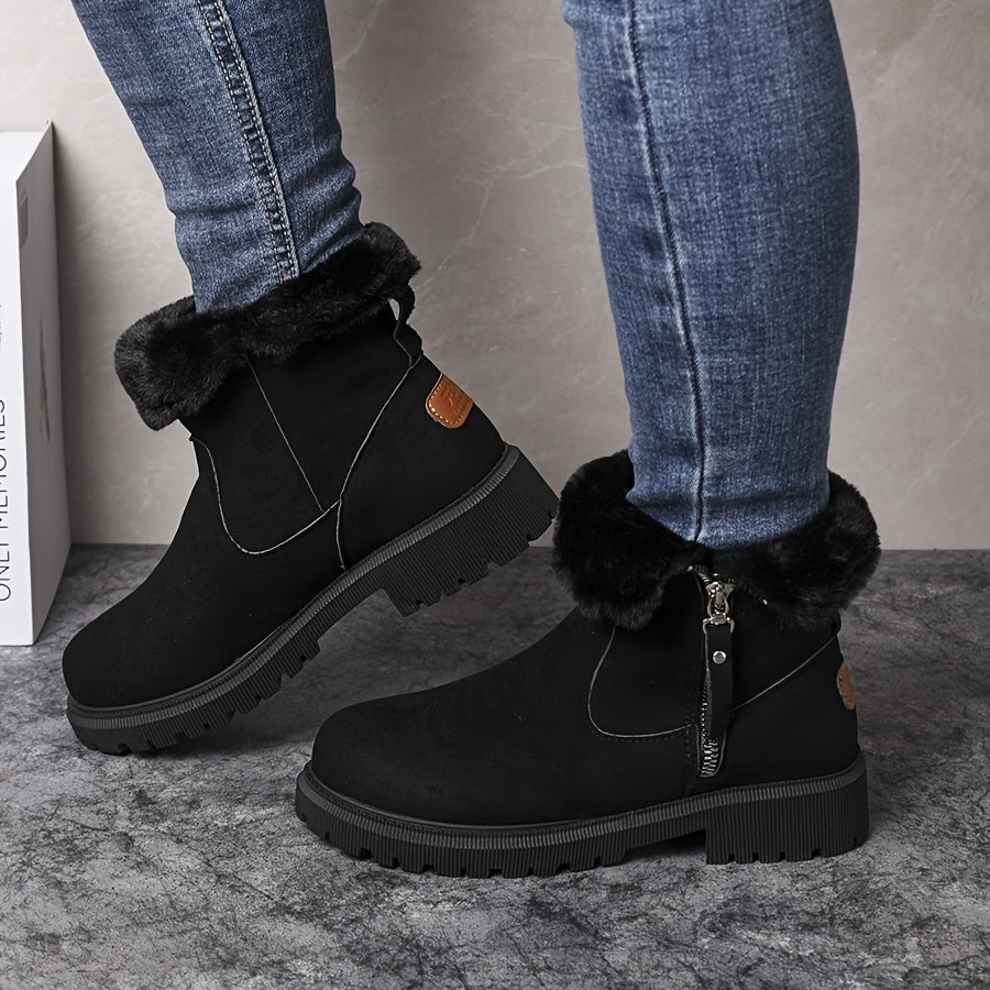 Maëlan | Cozy Ankle Boots with Plush Lining