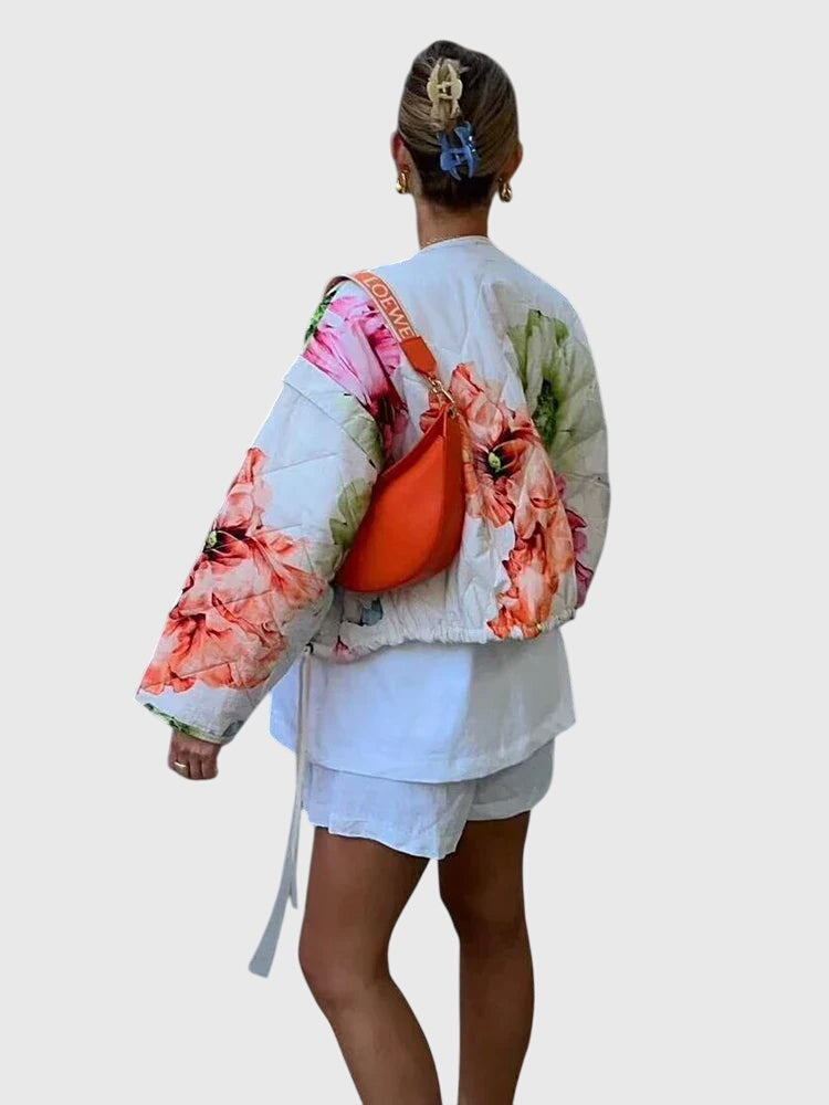Cora | Elegant Floral Blazer