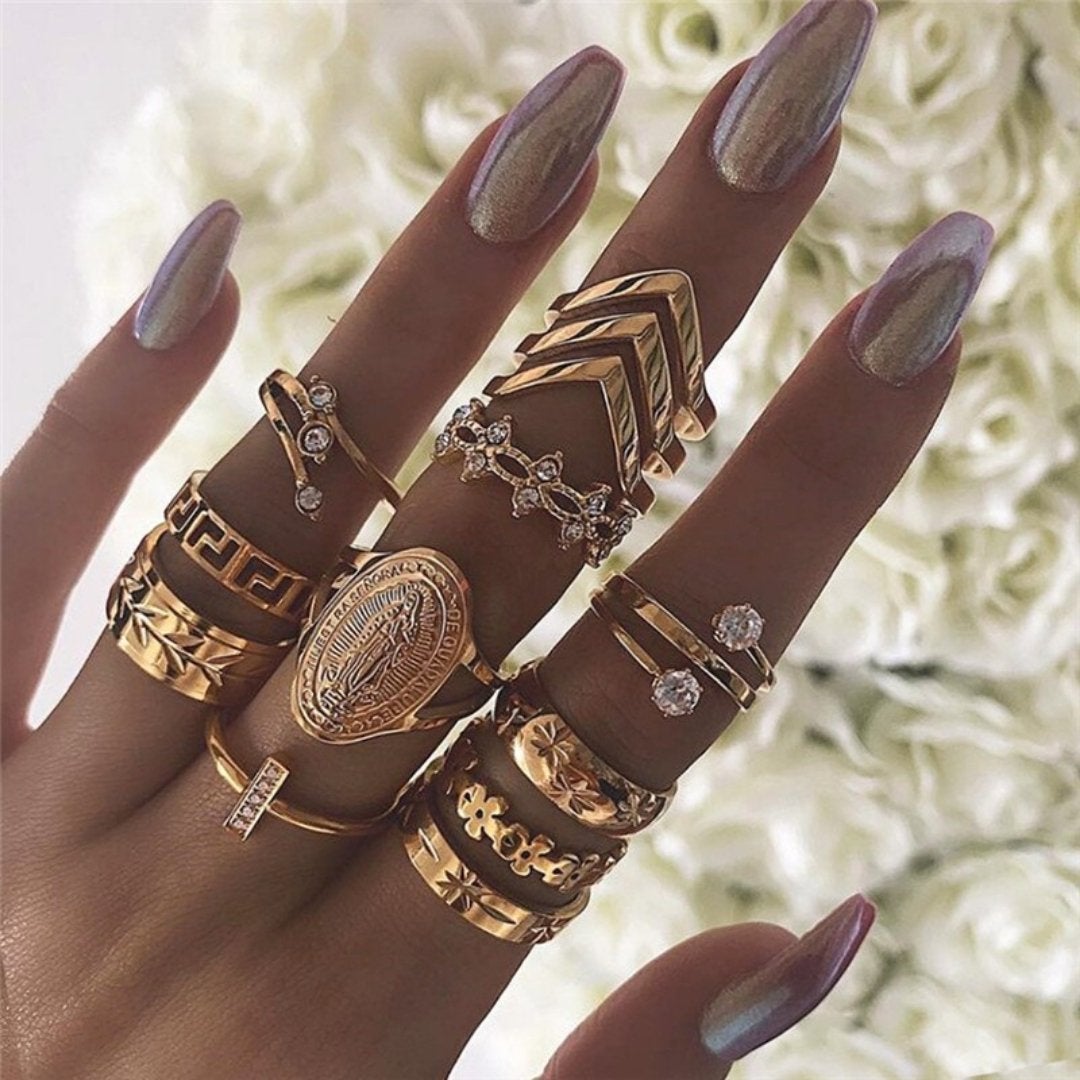 Deluxe Ring Set (8–12 Pieces)