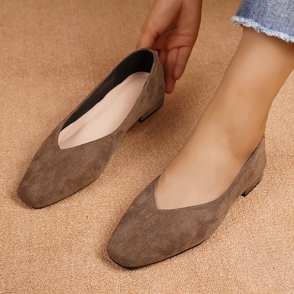 Anny™ | Cozy Low-Heel Comfort Shoes
