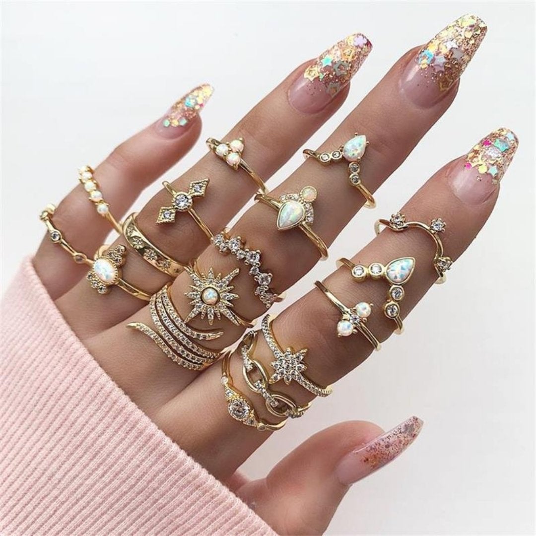 Deluxe Ring Set (8–12 Pieces)