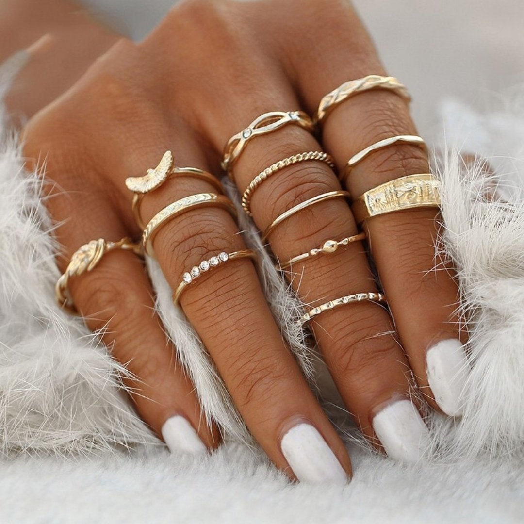 Deluxe Ring Set (8–12 Pieces)