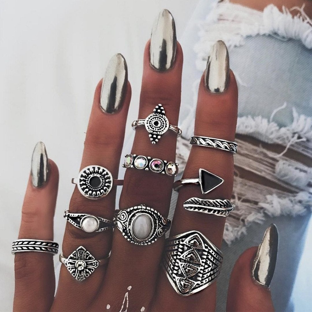 Deluxe Ring Set (8–12 Pieces)