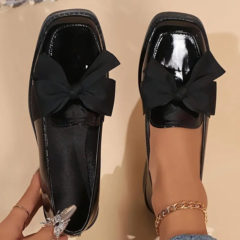 Lucette™ – Stylish Bow Loafers Designed for Sensitive Feet